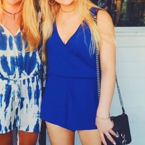 Surplice Blue Romper